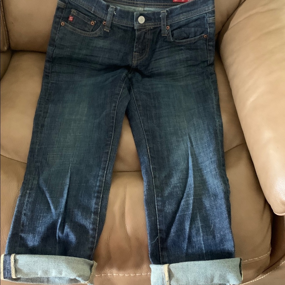 New Seven for all kind cropped jeans
